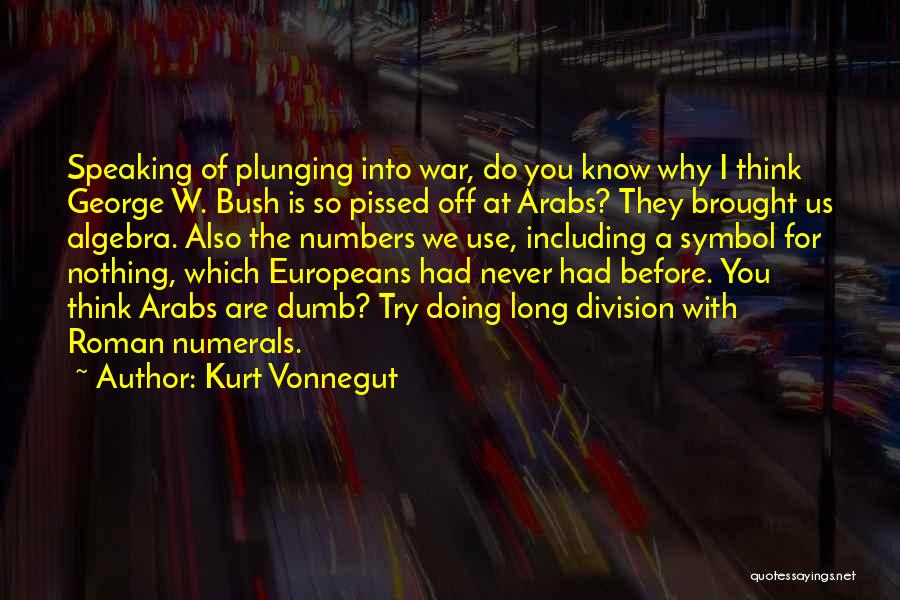 Long Division Quotes By Kurt Vonnegut
