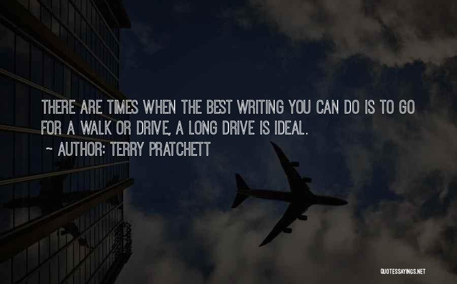 Long Drive Quotes By Terry Pratchett