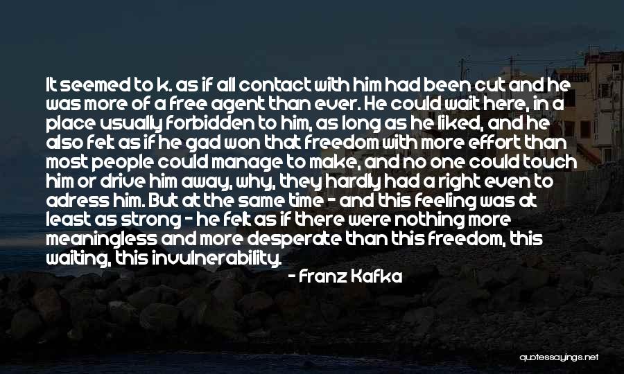 Long Drive With Him Quotes By Franz Kafka