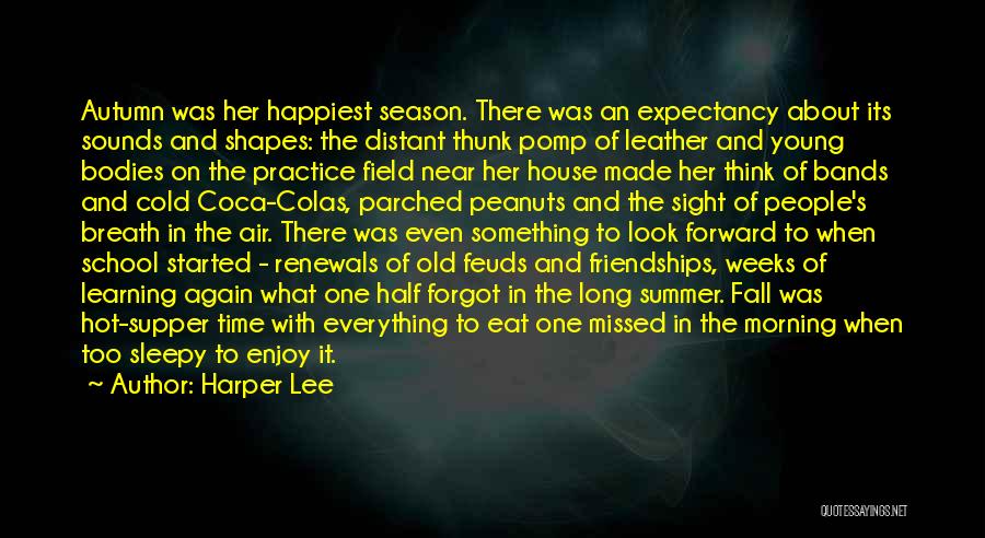Long Friendships Quotes By Harper Lee