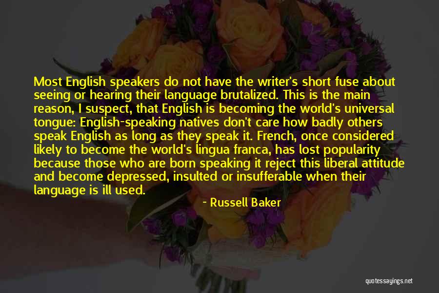 Long Fuse Quotes By Russell Baker Long Fuse Quotes By Russell Baker