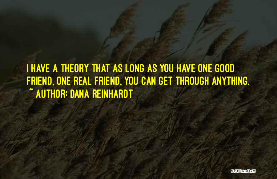 Long Good Friend Quotes By Dana Reinhardt