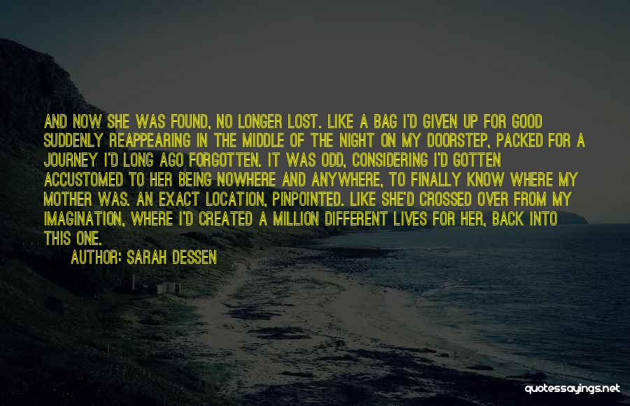 Long Good Night Quotes By Sarah Dessen