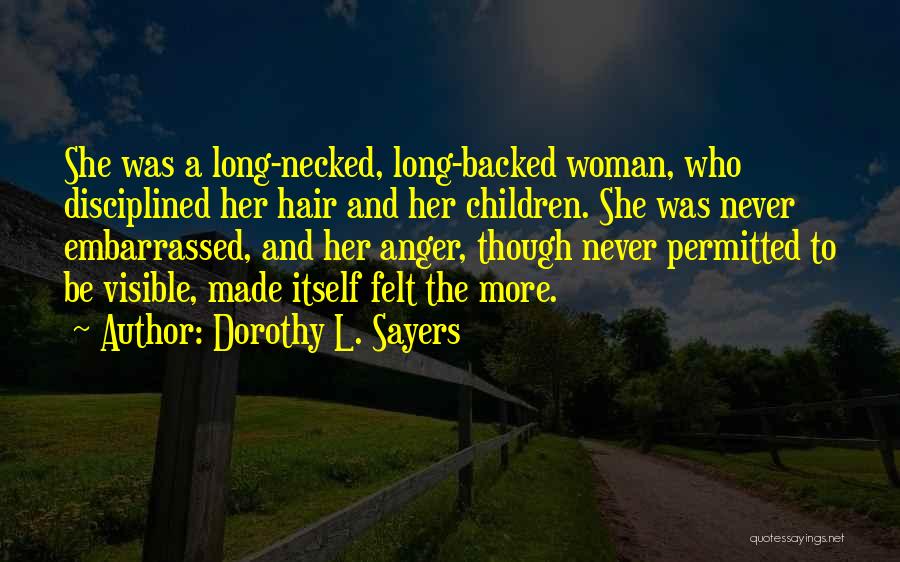 Long Hair Quotes By Dorothy L. Sayers