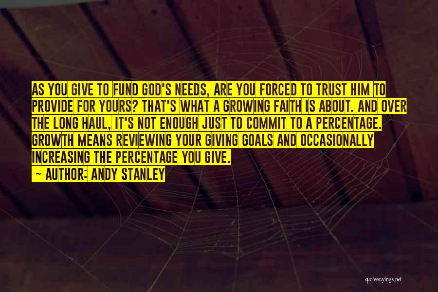 Long Haul Quotes By Andy Stanley