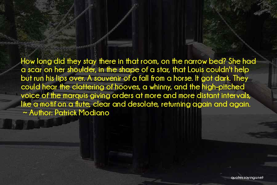 Long Horse Quotes By Patrick Modiano