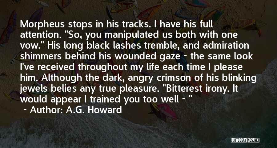 Long Lashes Quotes By A.G. Howard