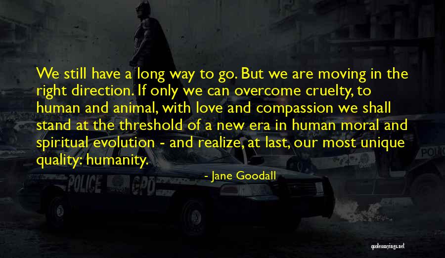 Long Last Love Quotes By Jane Goodall