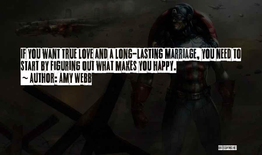 Long Lasting Love Marriage Quotes By Amy Webb