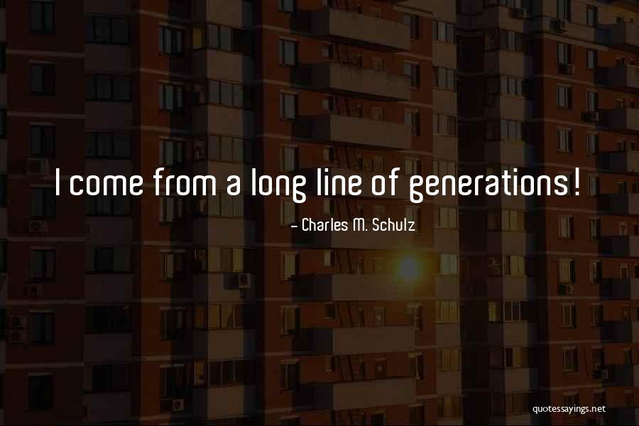 Long Line Quotes By Charles M. Schulz Long Line Quotes By Charles M. Schulz