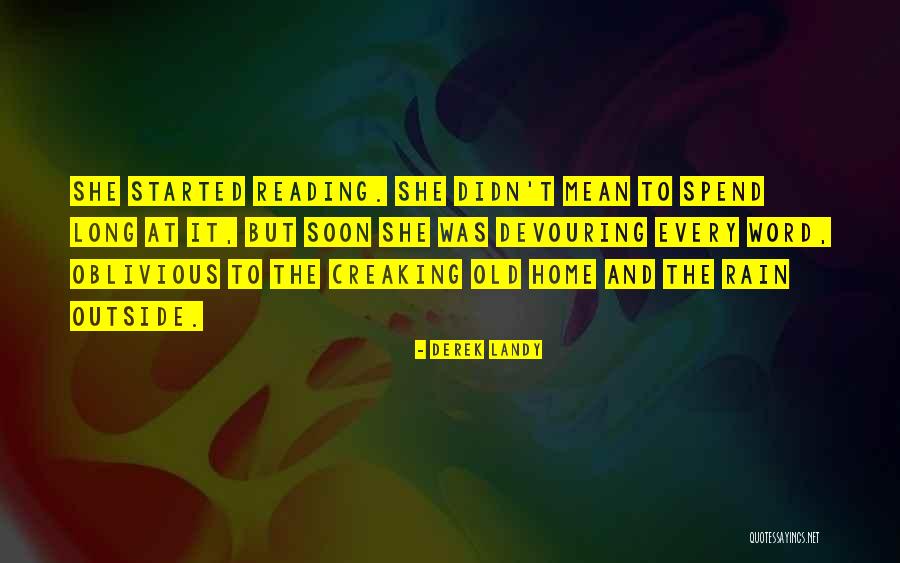 Long Rain Quotes By Derek Landy Long Rain Quotes By Derek Landy