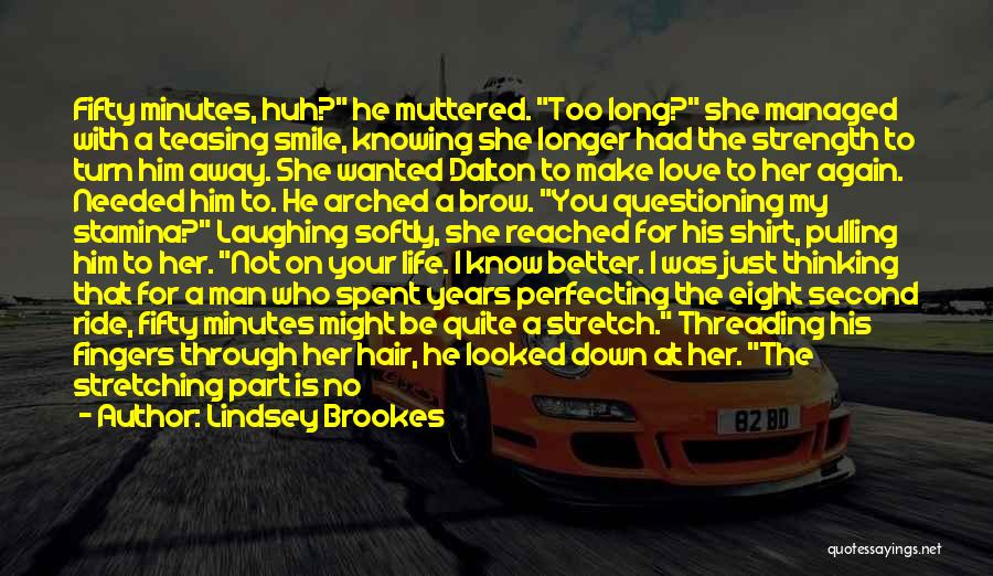 Long Ride Quotes By Lindsey Brookes