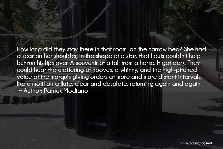Long Run Horse Quotes By Patrick Modiano