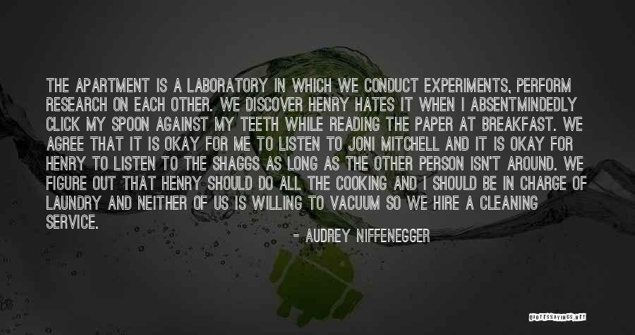 Long Service Quotes By Audrey Niffenegger