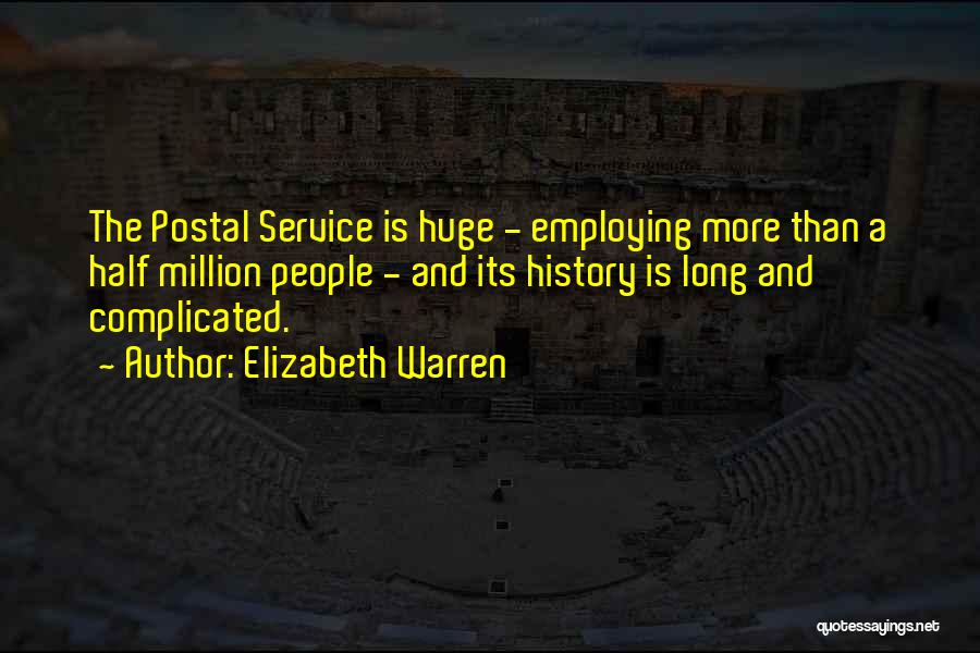 Long Service Quotes By Elizabeth Warren