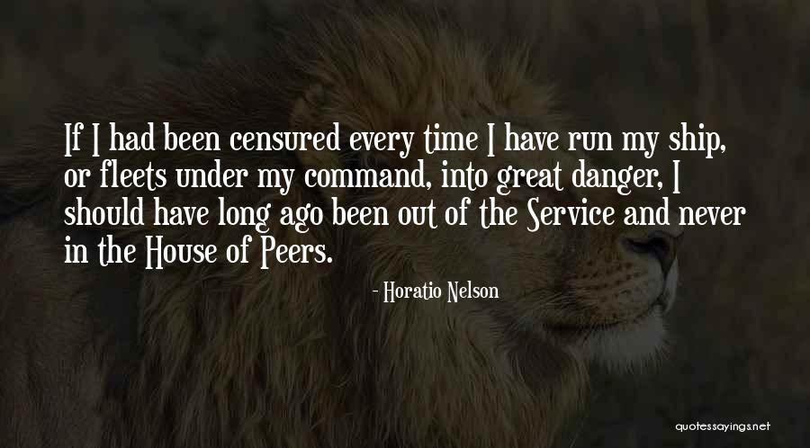 Long Service Quotes By Horatio Nelson Long Service Quotes By Horatio Nelson