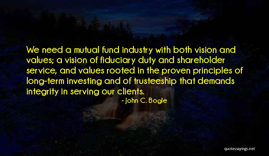 Long Service Quotes By John C. Bogle Long Service Quotes By John C. Bogle