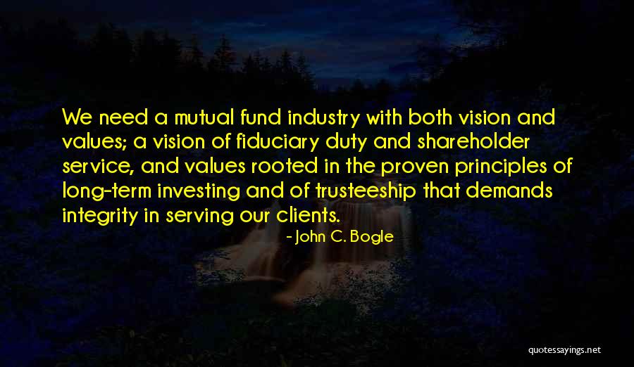 Long Service Quotes By John C. Bogle