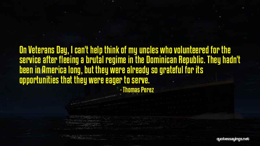 Long Service Quotes By Thomas Perez