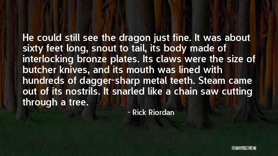 Long Tail Quotes By Rick Riordan