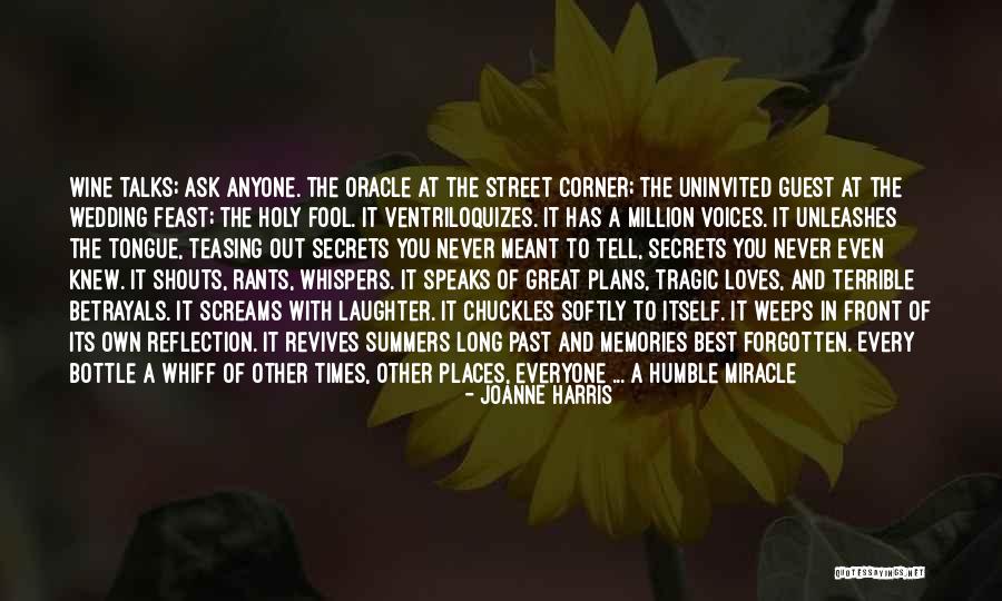 Long Talks Quotes By Joanne Harris Long Talks Quotes By Joanne Harris