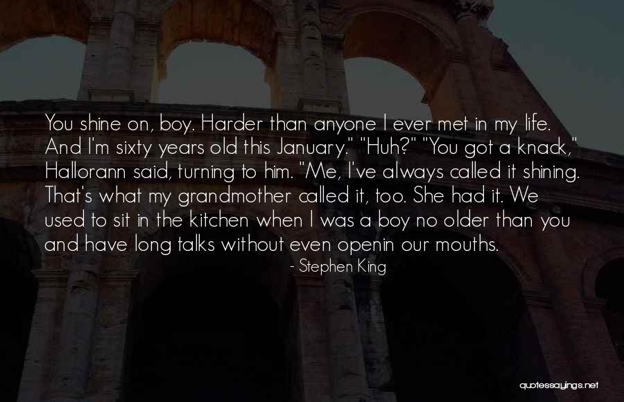 Long Talks Quotes By Stephen King Long Talks Quotes By Stephen King