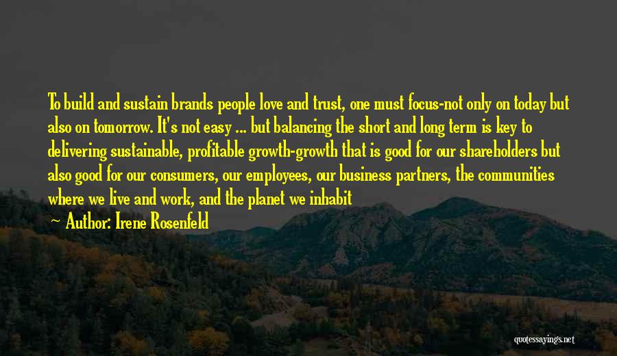 Long Term Employees Quotes By Irene Rosenfeld