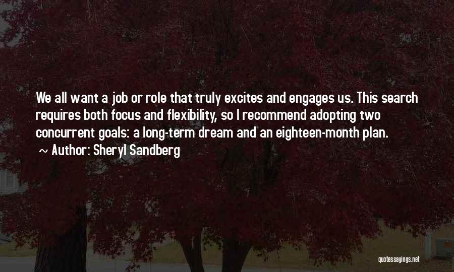 Long Term Goals Quotes By Sheryl Sandberg