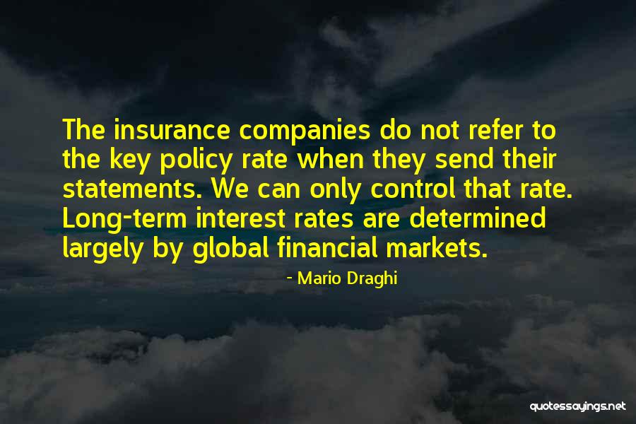 Long Term Insurance Quotes By Mario Draghi Long Term Insurance Quotes By Mario Draghi