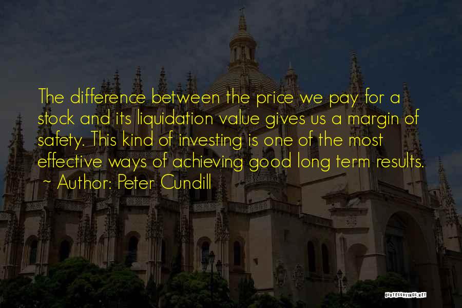 Long Term Investing Quotes By Peter Cundill