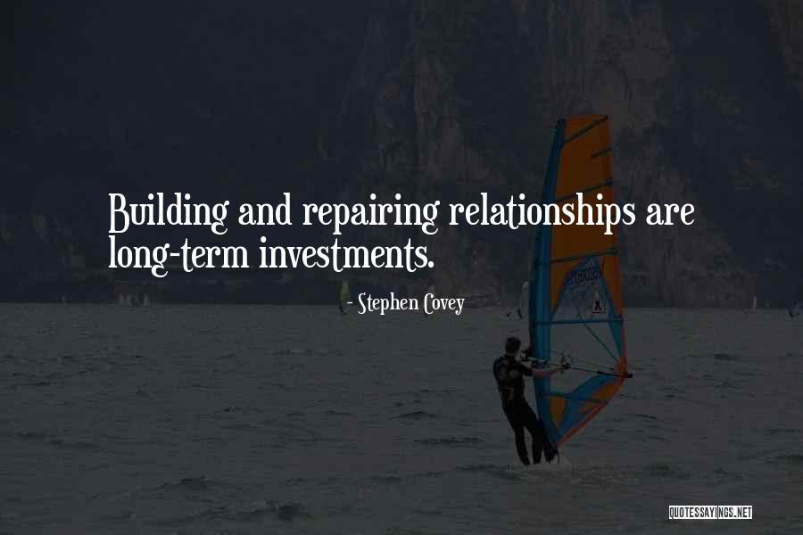 Long Term Investment Quotes By Stephen Covey Long Term Investment Quotes By Stephen Covey