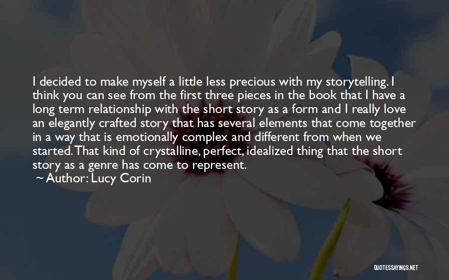 Long Term Relationship Love Quotes By Lucy Corin