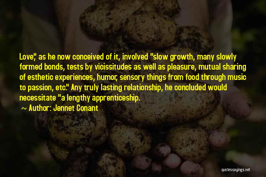 Long Term Relationships Quotes By Jennet Conant