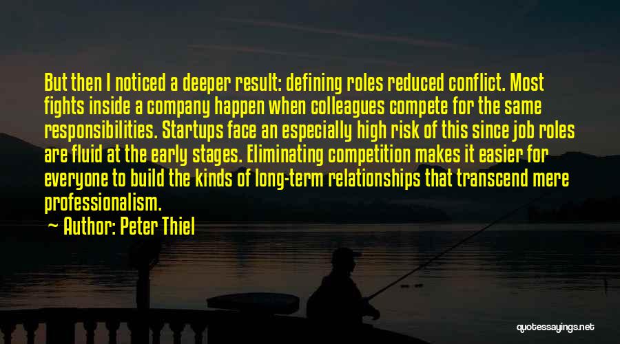 Long Term Relationships Quotes By Peter Thiel