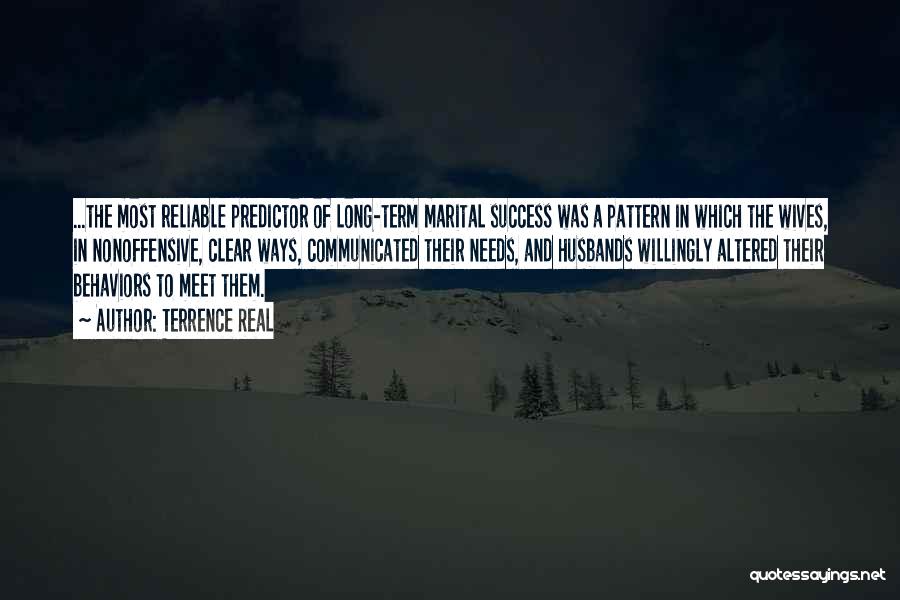 Long Term Success Quotes By Terrence Real