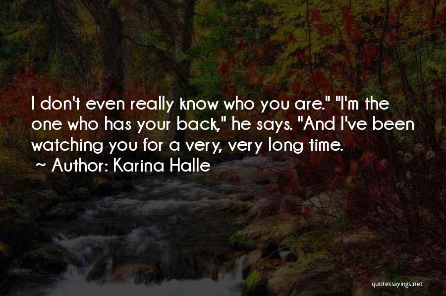 Long Time Back Quotes By Karina Halle