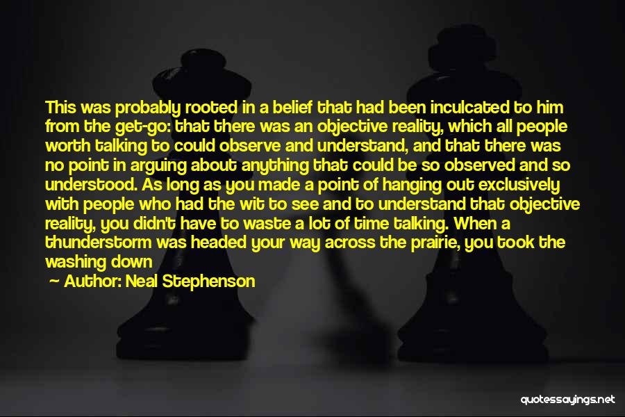 Long Time Meeting Quotes By Neal Stephenson