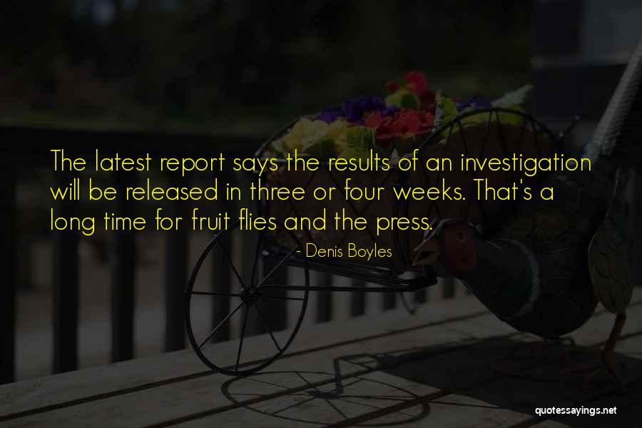 Long Time Quotes By Denis Boyles