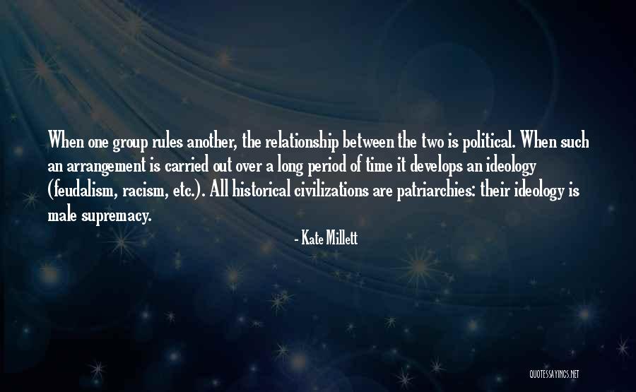 Long Time Relationship Quotes By Kate Millett Long Time Relationship Quotes By Kate Millett