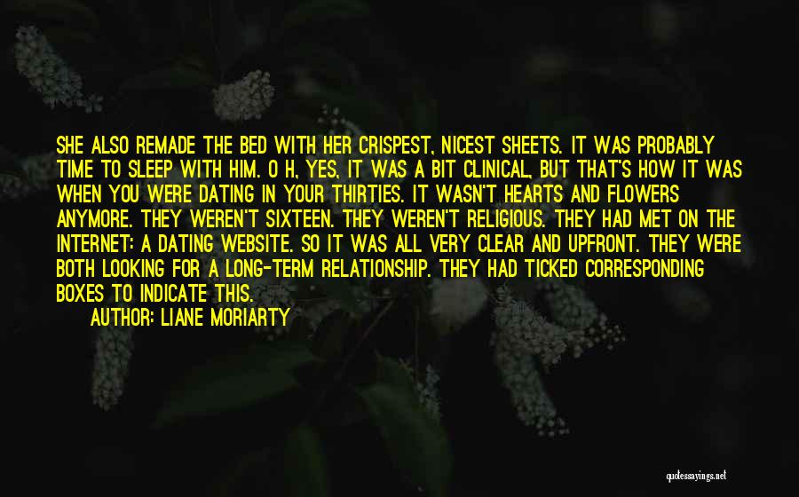 Long Time Relationship Quotes By Liane Moriarty