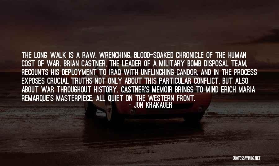 Long Walk Brian Castner Quotes By Jon Krakauer