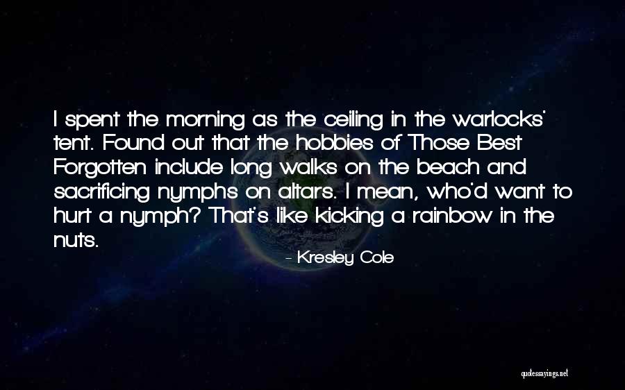 Long Walks Beach Quotes By Kresley Cole