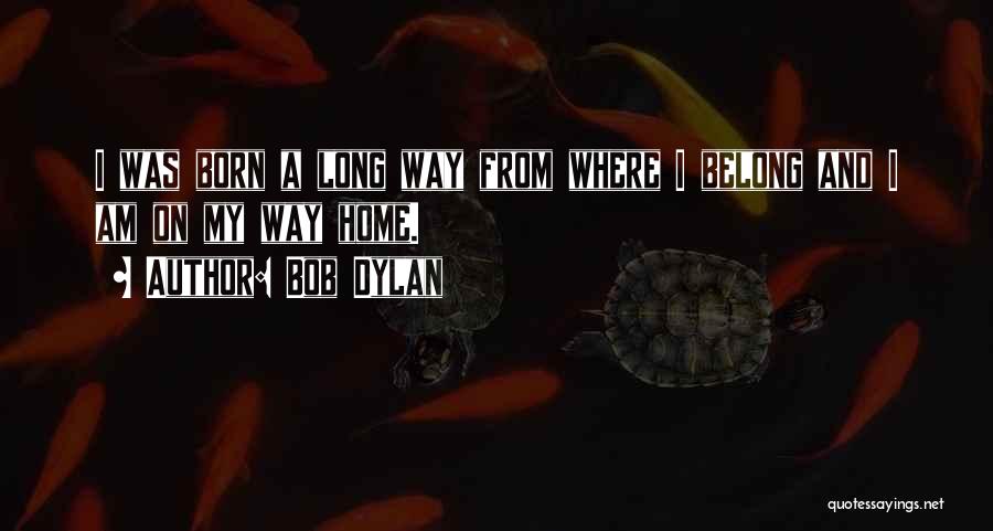 Long Way Home Quotes By Bob Dylan