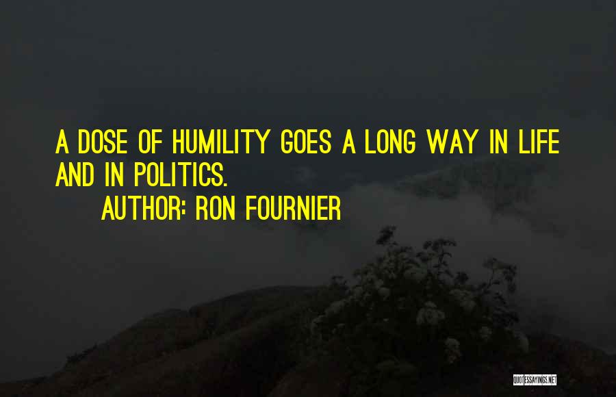 Long Way Quotes By Ron Fournier