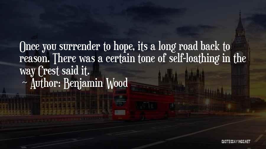 Long Way Road Quotes By Benjamin Wood