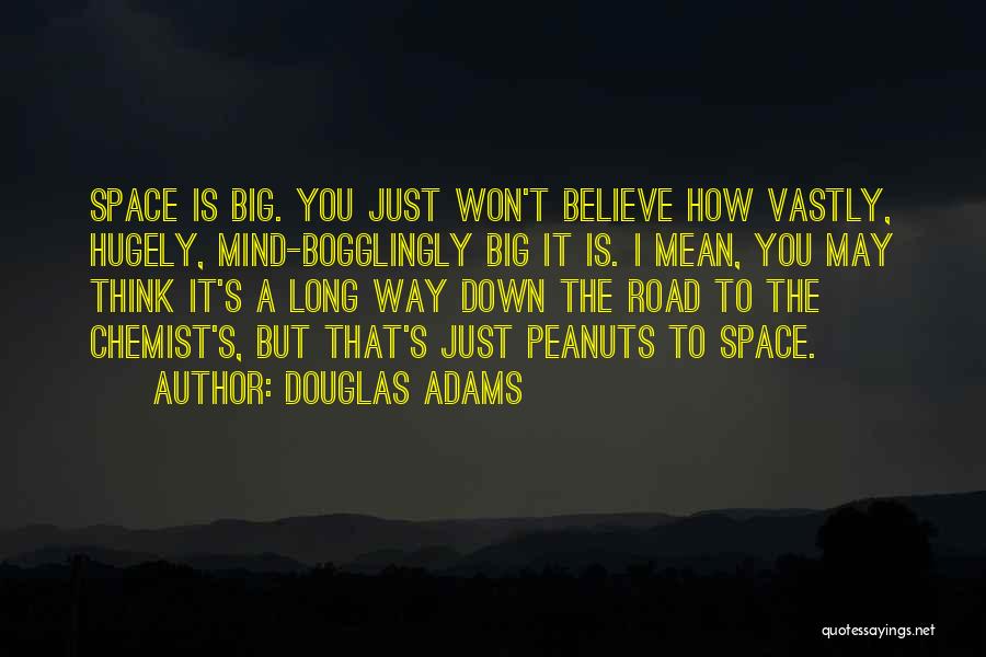 Long Way Road Quotes By Douglas Adams