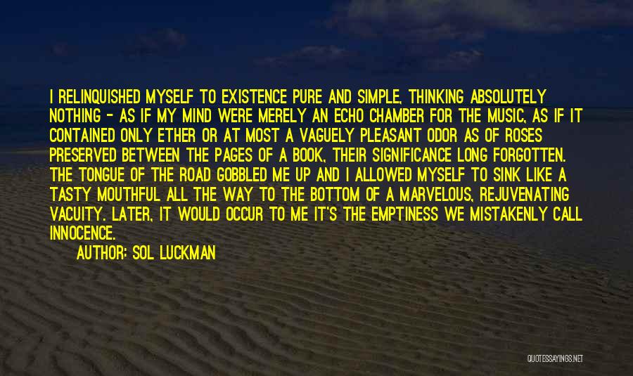 Long Way Road Quotes By Sol Luckman