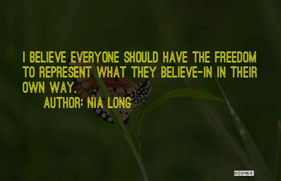 Long Way To Freedom Quotes By Nia Long