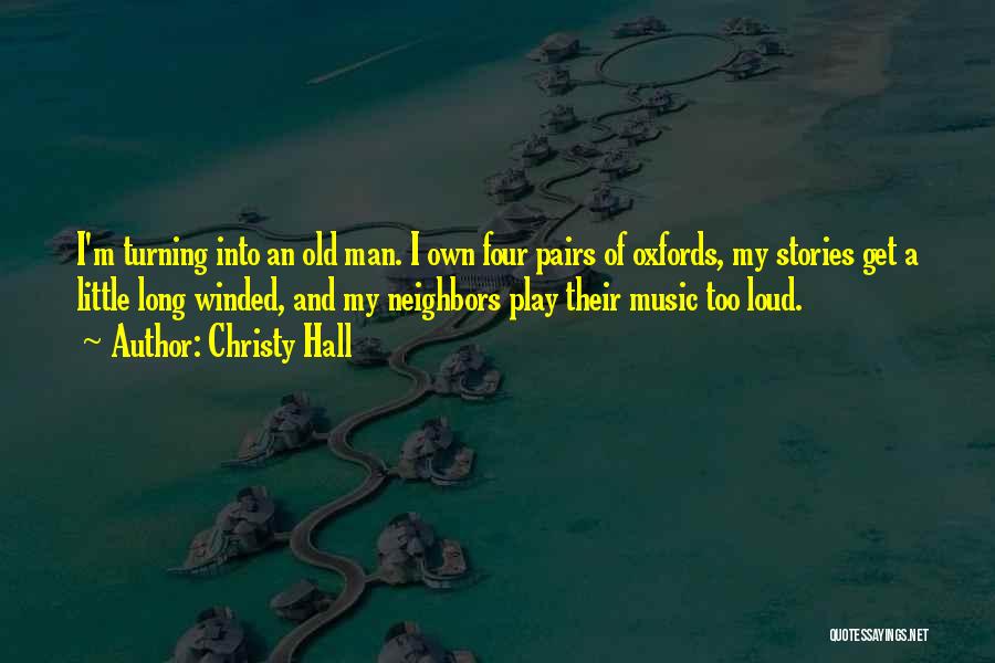 Long Winded Quotes By Christy Hall