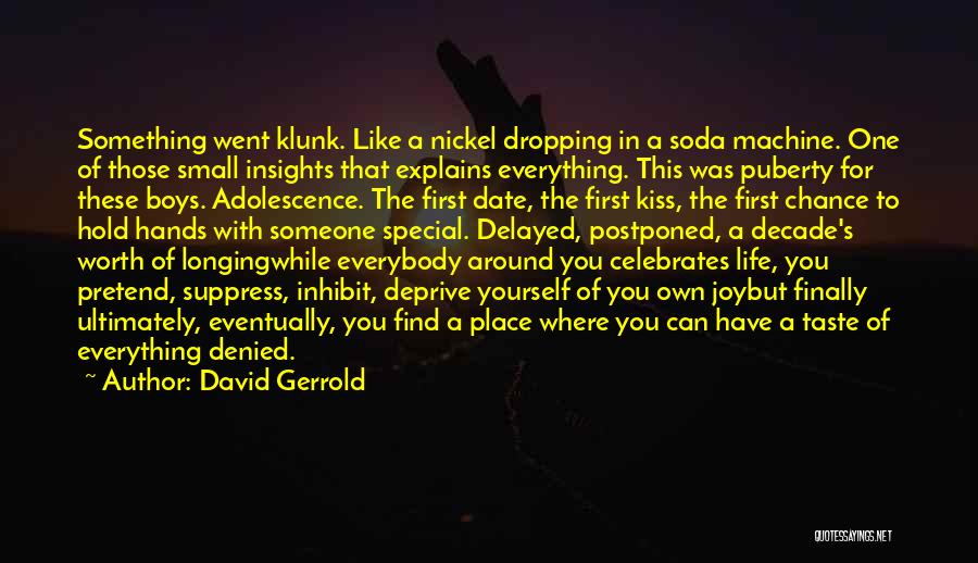 Longing For A Kiss Quotes By David Gerrold